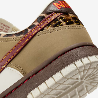 Dunk Low "Khaki/Baroque Brown/Pearl White/Team Red"