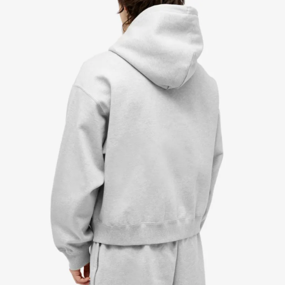 Fleece Zip Hoodie SET "Grey"