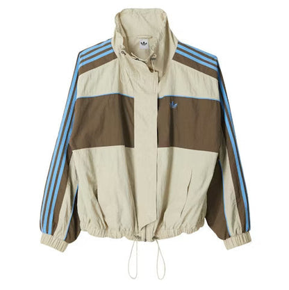 Oversized Colour Block Track Jacket