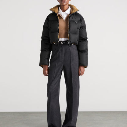 Padded Stand-Up Collar Jacket