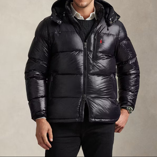 Puffer Jacket The Gorham Glossed Down