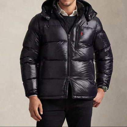 Puffer Jacket The Gorham Glossed Down