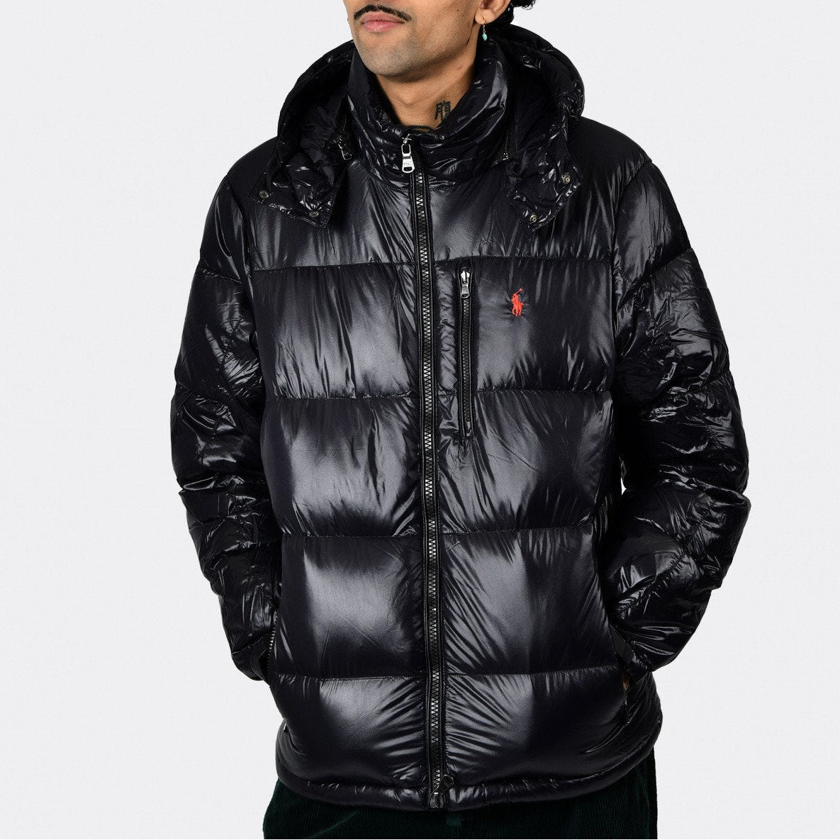 Puffer Jacket The Gorham Glossed Down