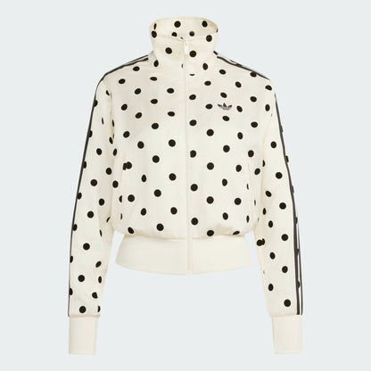 SATIN POLKA DOTS TT Track Top
