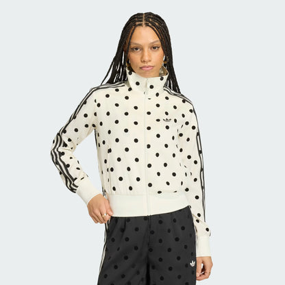 SATIN POLKA DOTS TT Track Top