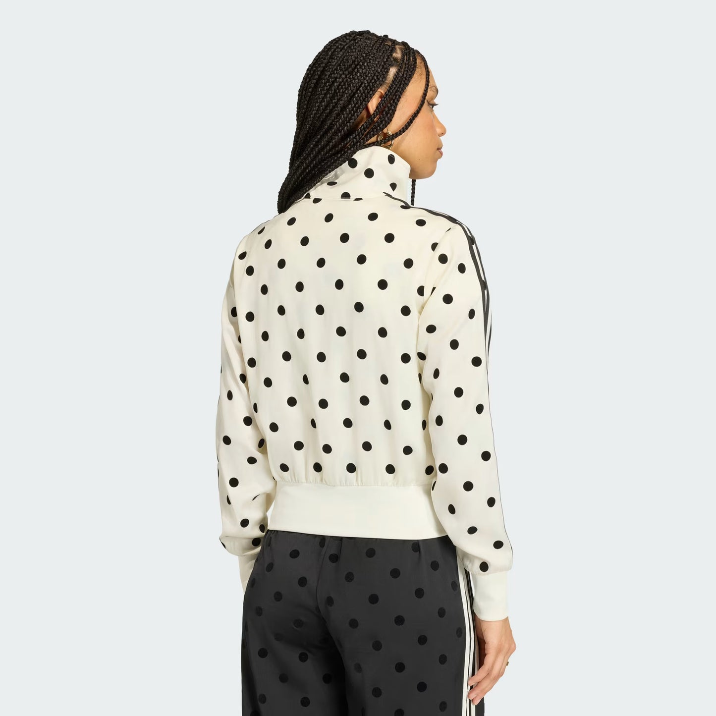 SATIN POLKA DOTS TT Track Top