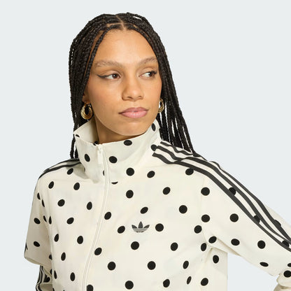 SATIN POLKA DOTS TT Track Top