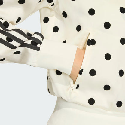 SATIN POLKA DOTS TT Track Top