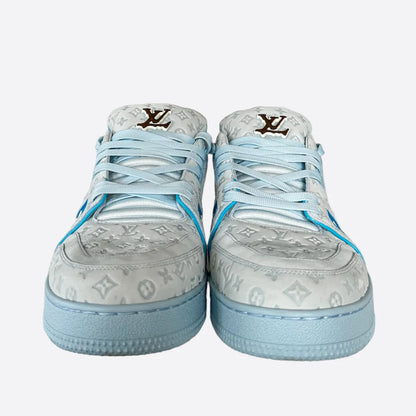 Tyler Ice Blue Monogram Trainers