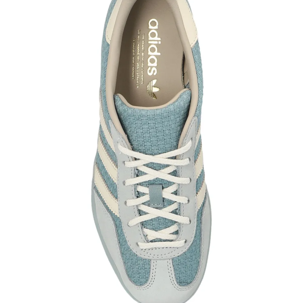 Gazelle Indoor Three-Stripe Blue