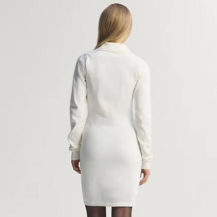 Long Sleeve Collared Dress